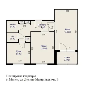 Комната, Минск, ул. Дунина-Марцинкевича, д. 6