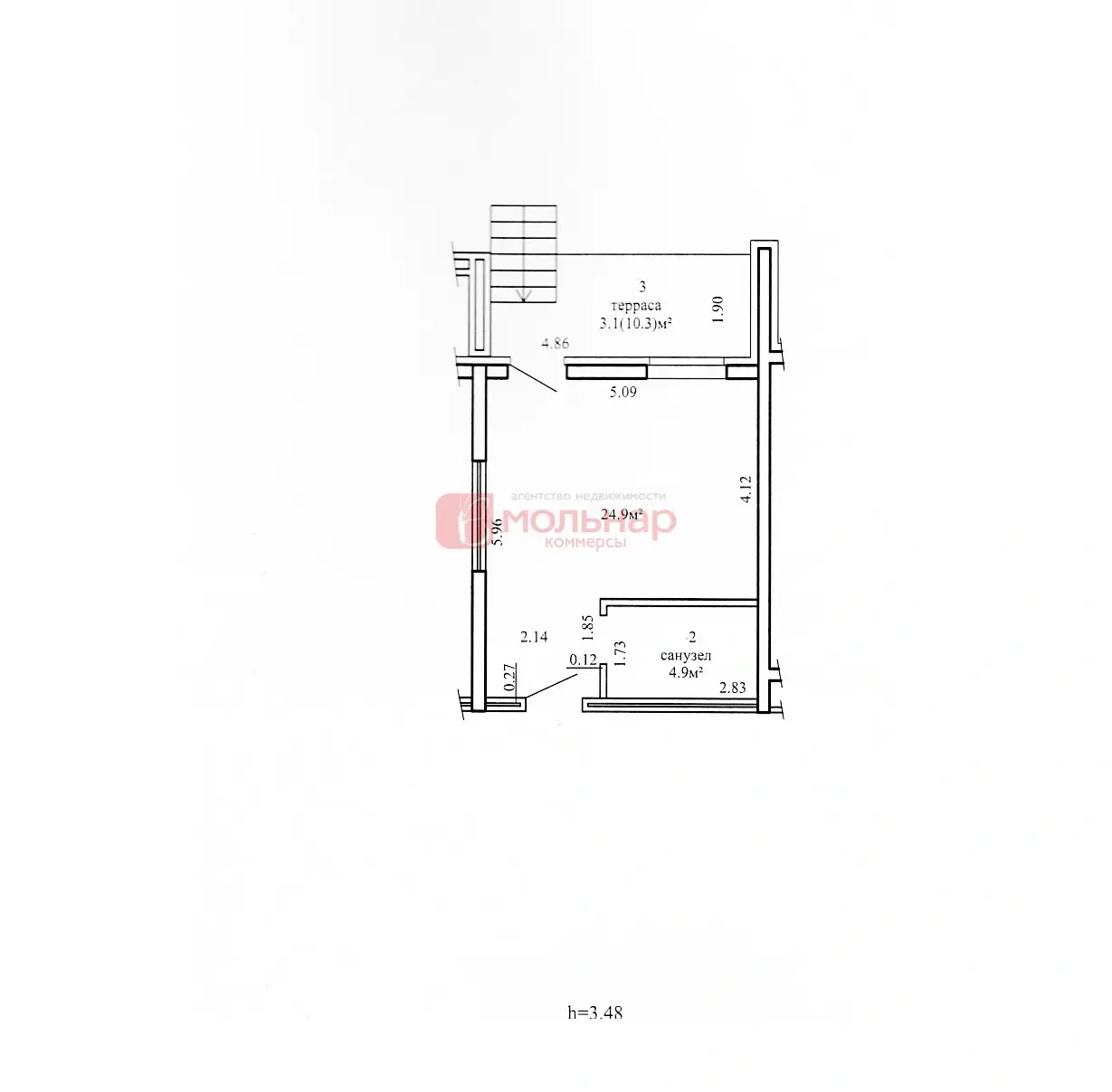 Купить торговую точку на ул. Игоря Лученка, д. 27 в Минске, 104260EUR, код 997561 - фото 12