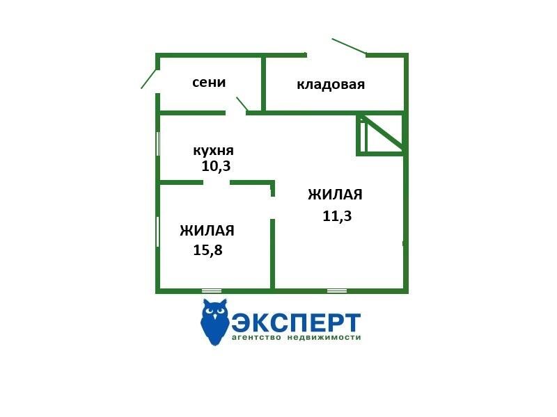 Продажа 1-этажного дома в Залейках, Гродненская область , 11000USD, код 570733 - фото 1