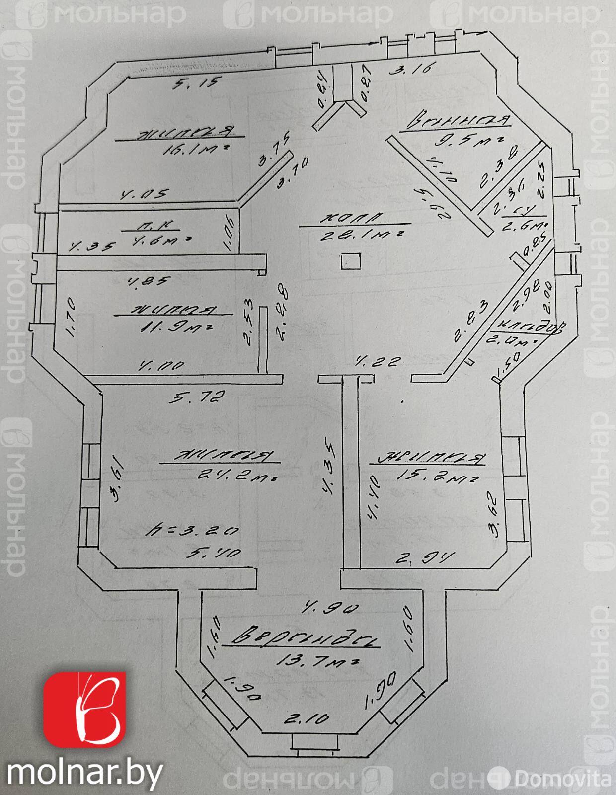 коттедж, Заславль, ул. Ягодная, стоимость продажи 1 041 750 р.