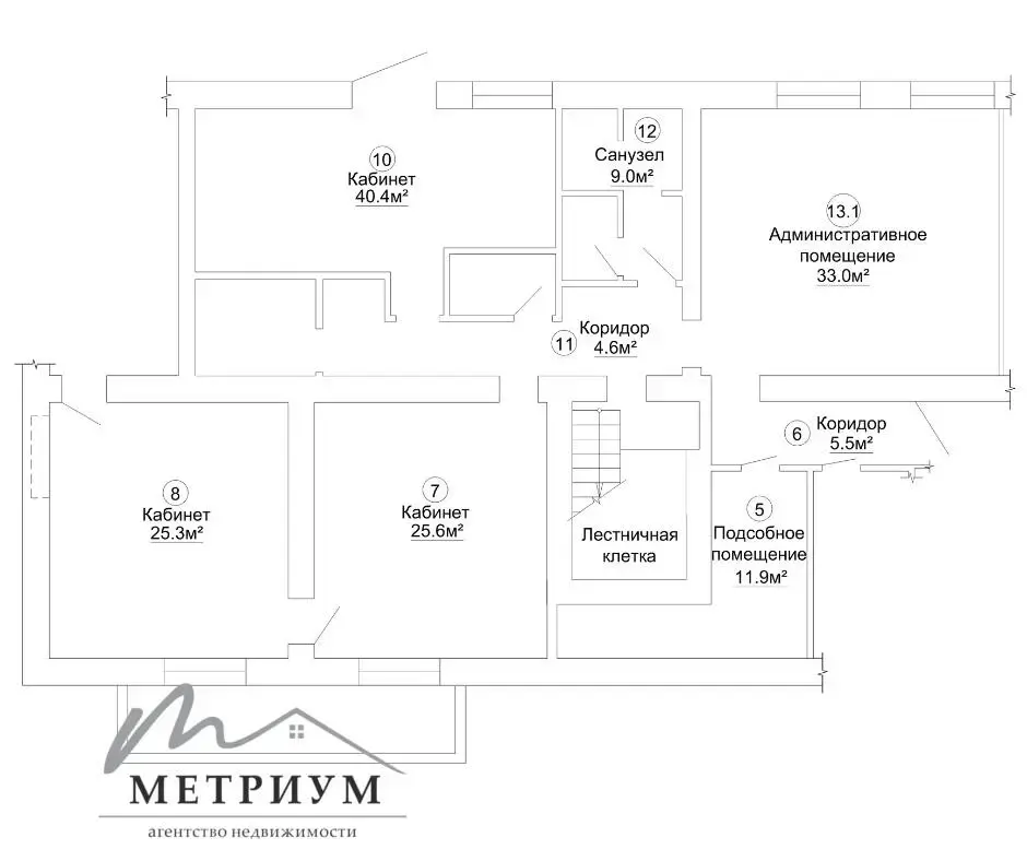 Цена аренды офиса, Минск, ул. Грибоедова, д. 19