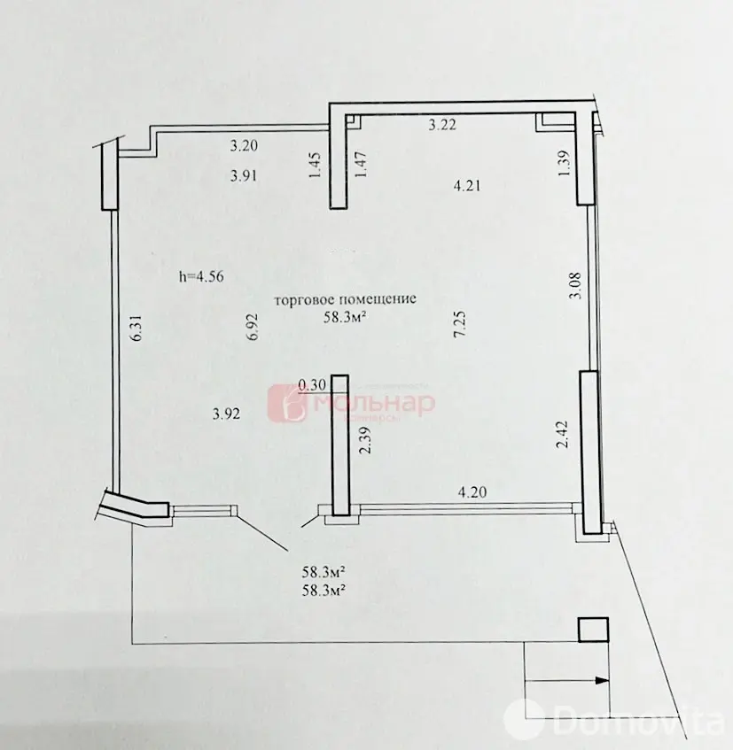 Снять торговую точку на ул. Брилевская, д. 27 в Минске, 932EUR, код 966812 - фото 9