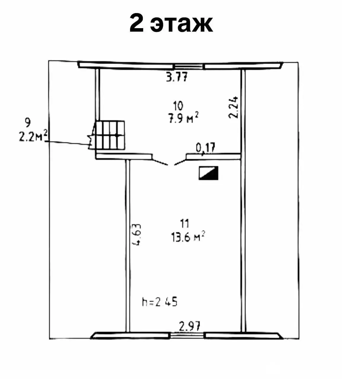 Продажа 2-этажной дачи в Ручьи Минская область, 49900USD, код 185208 - фото 18