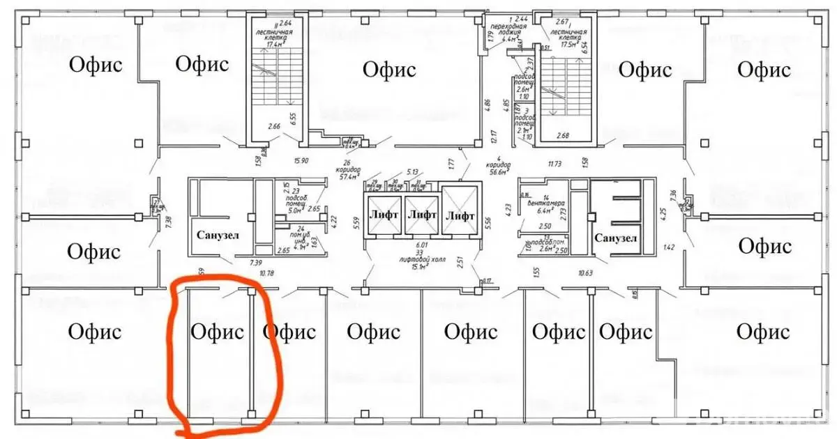 продажа офиса, Минск, пер. Кольцова 4-й, д. 51