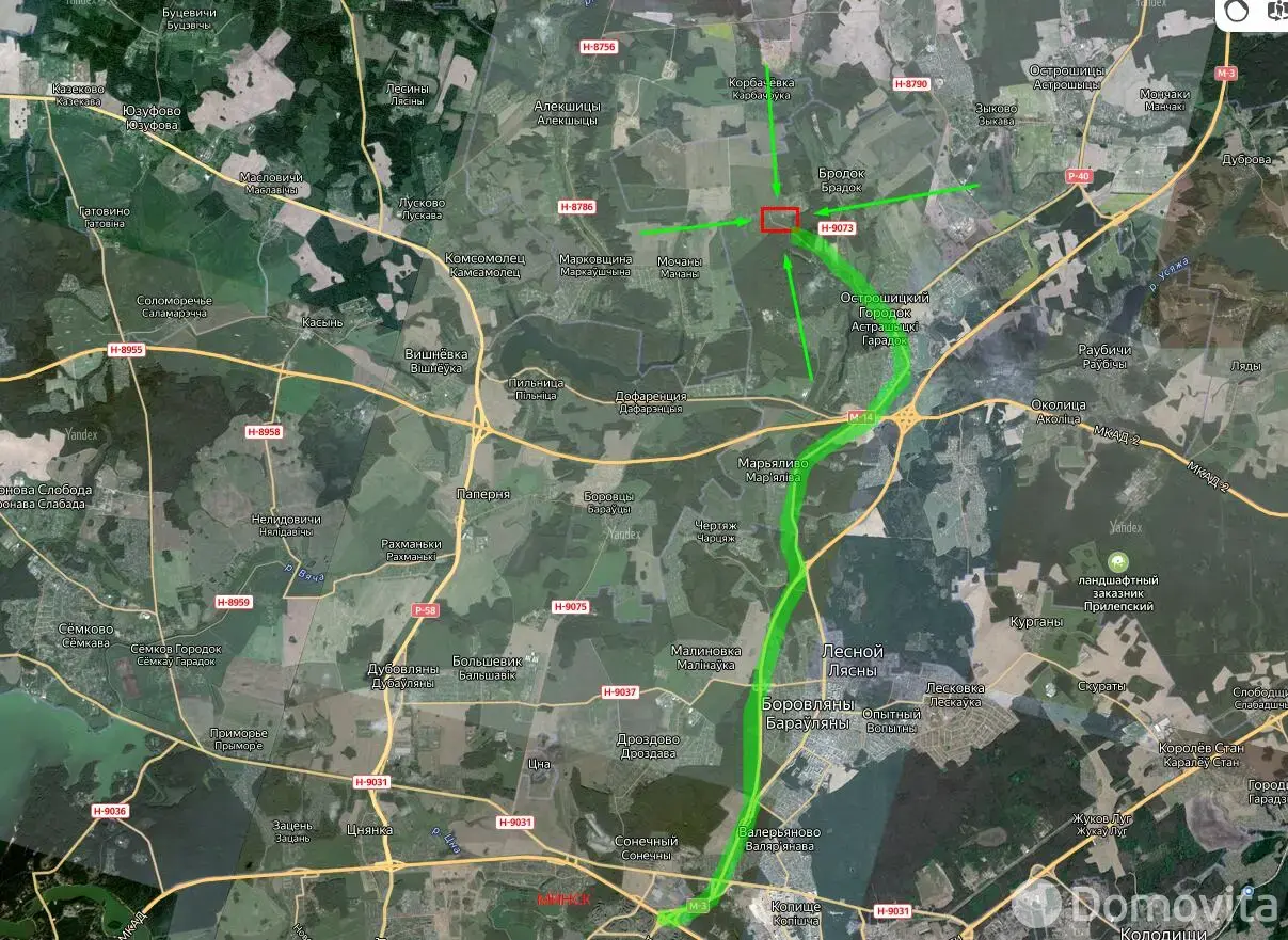 участок, Галица, д. 1