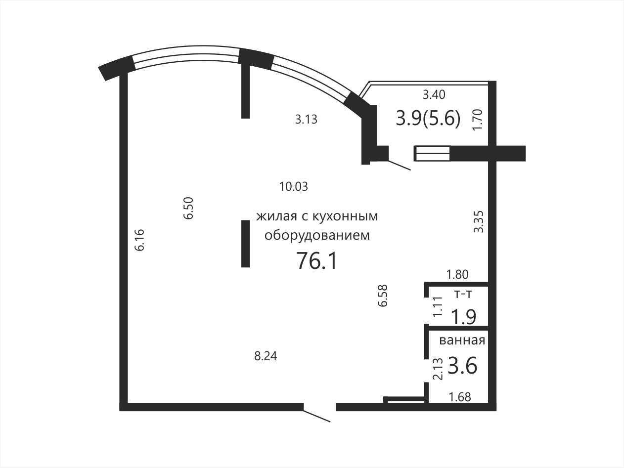 Купить 3-комнатную квартиру в Минске, ул. Ратомская, д. 7, 133000 USD, код: 1016315 - фото 2