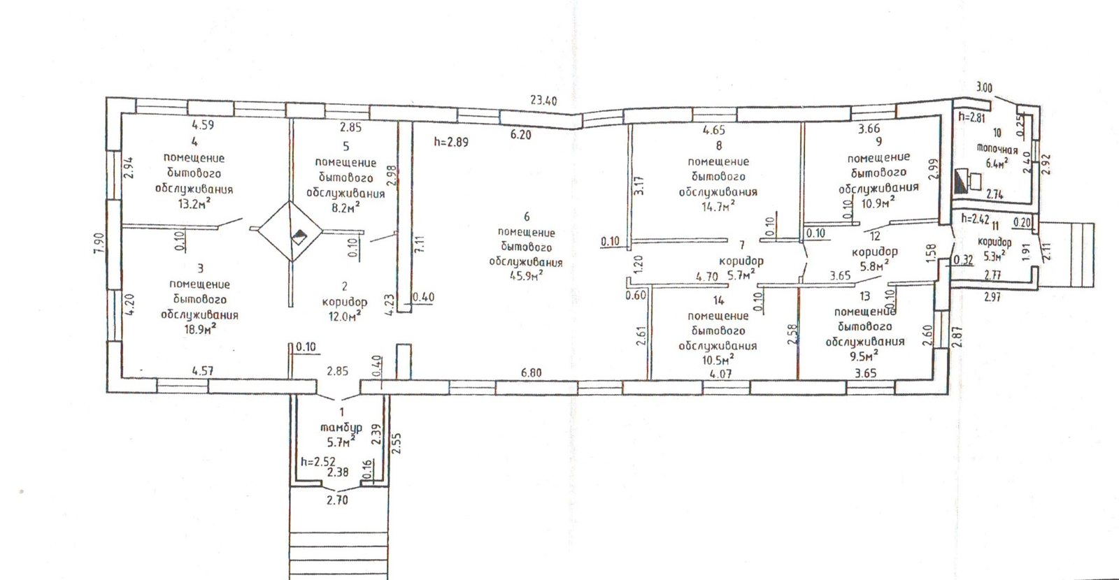 Цена продажи офиса, Гапоновичи, ул. Молодёжная, д. 2