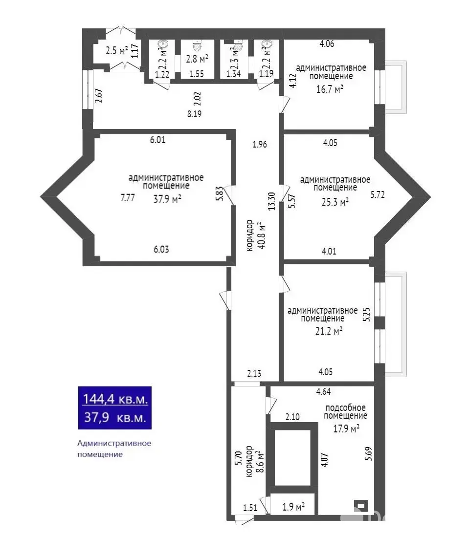 Купить офис на ул. Быховская, д. 35 в Минске, 182300USD, код 10124 - фото 15