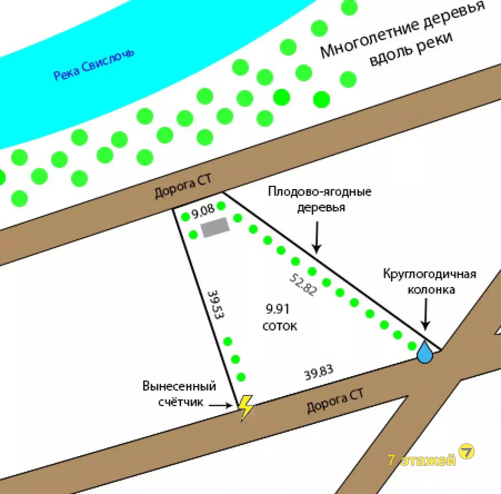 участок, Грозы, 
