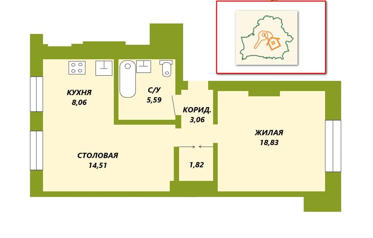 квартира, Гомель, ул. Советская, д. 30 - лучшее предложение