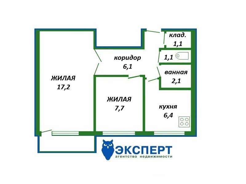 Стоимость продажи квартиры, Минск, пр-т Рокоссовского, д. 23