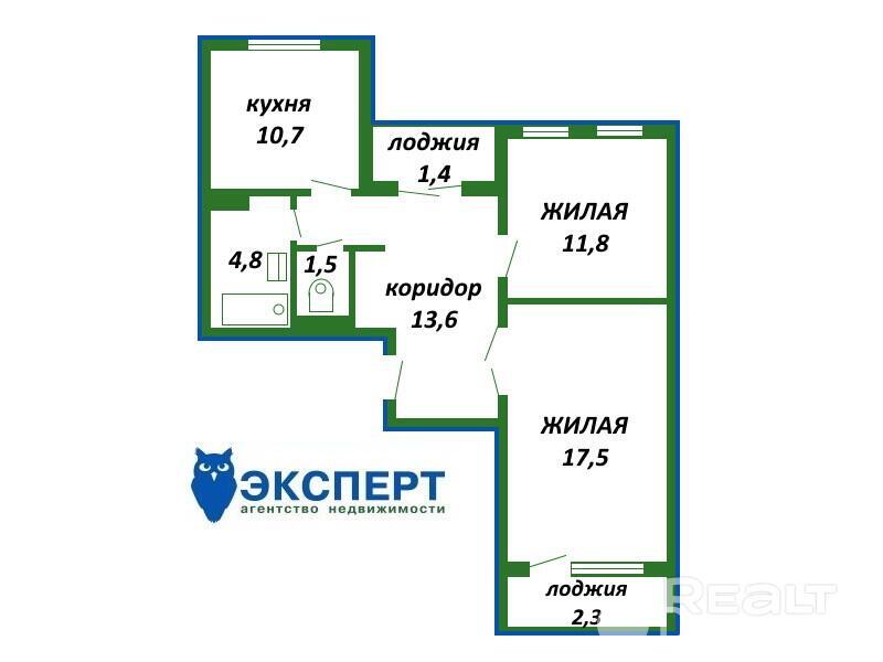 квартира, Минск, пр-т Газеты Правда, д. 9 в Московском районе