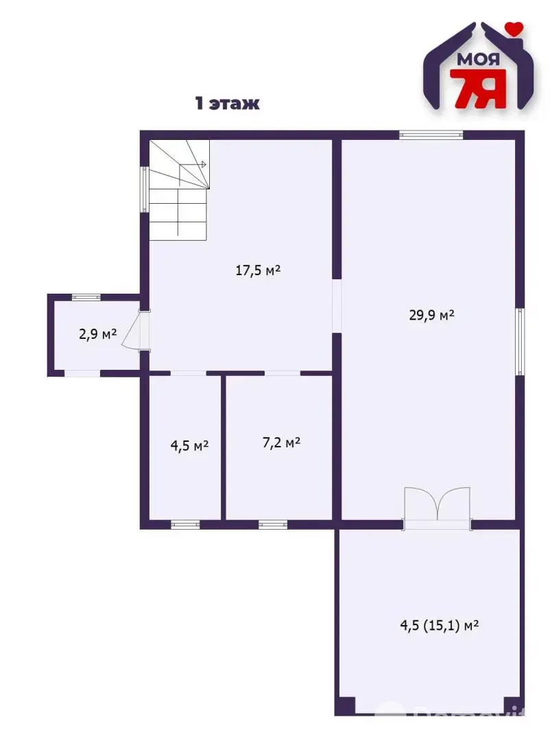 Продажа 2-этажной дачи в Плянта-9 Минская область, 63000USD, код 183483 - фото 26