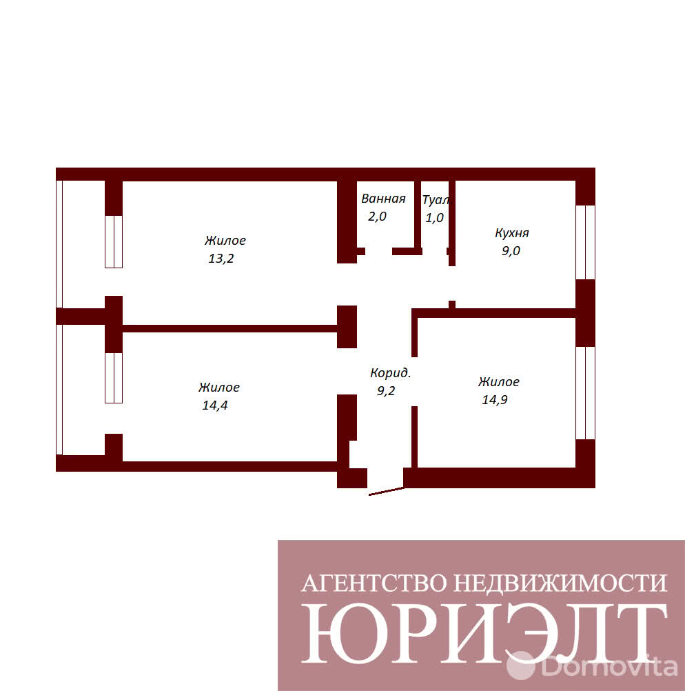 Стоимость продажи квартиры, Брест, б-р Космонавтов, д. 100