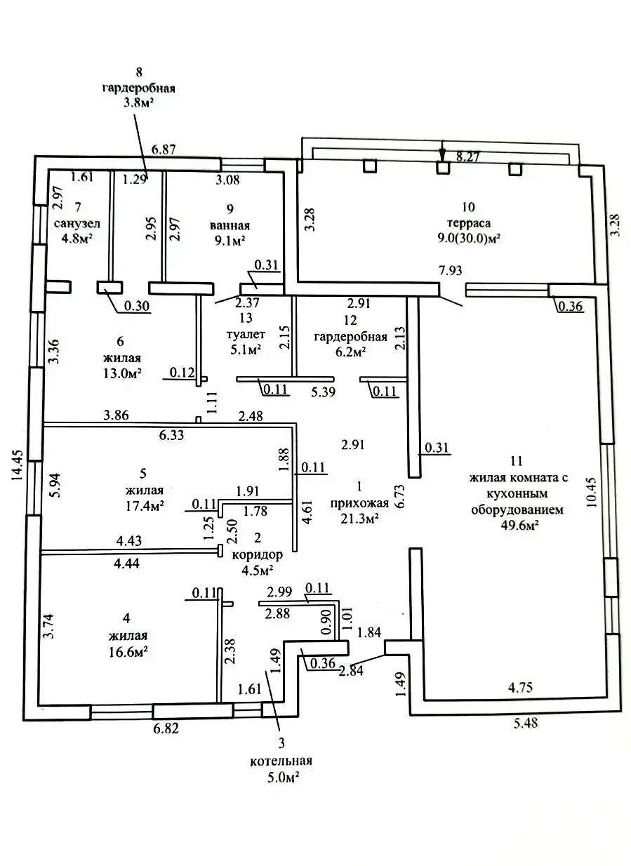 коттедж, Гричино, ул. Солнечная, д. 2 