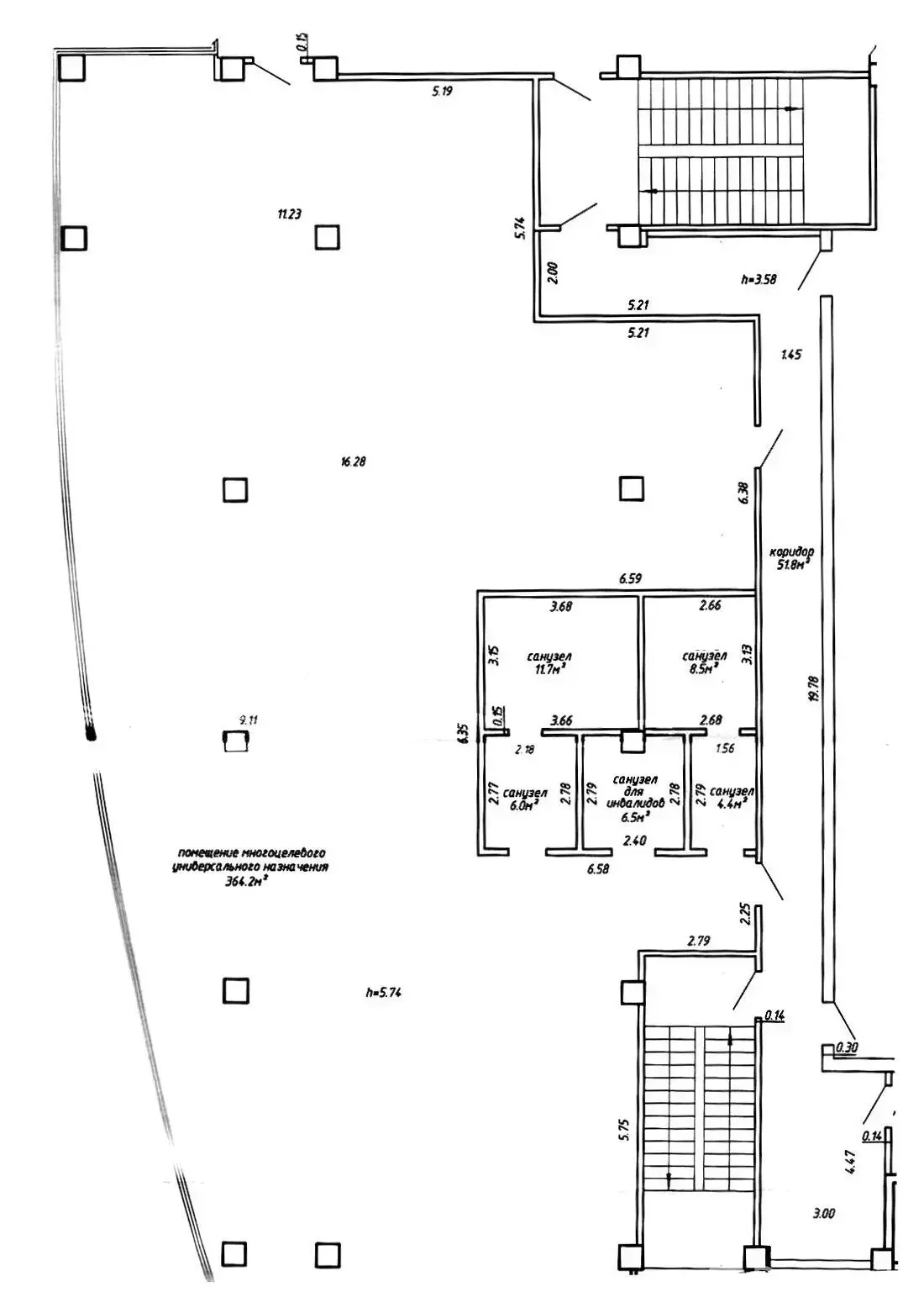 Купить офис на ул. Клары Цеткин, д. 24 в Минске, 914400EUR, код 9075 - фото 17