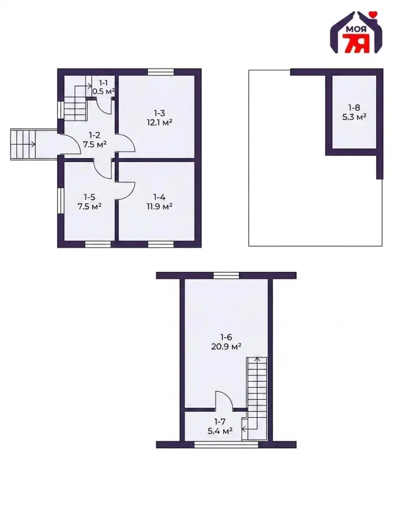 Продажа 3-этажной дачи в Аист Минская область, 107000BYN, код 186564 - фото 28
