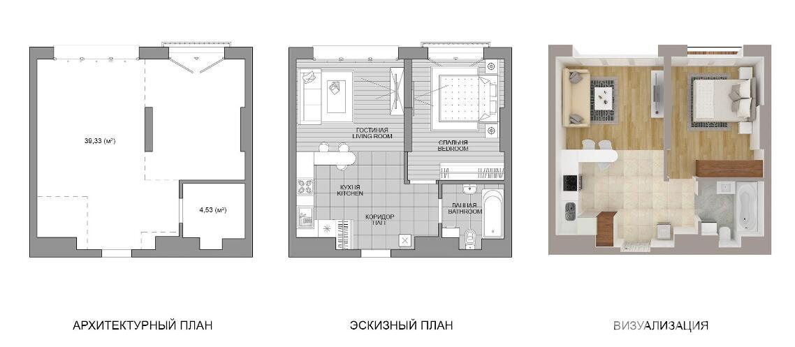 Купить 1-комнатную квартиру в Минске, пр-т Мира, д. 11/3, 45186 EUR, код: 1078270 - фото 1