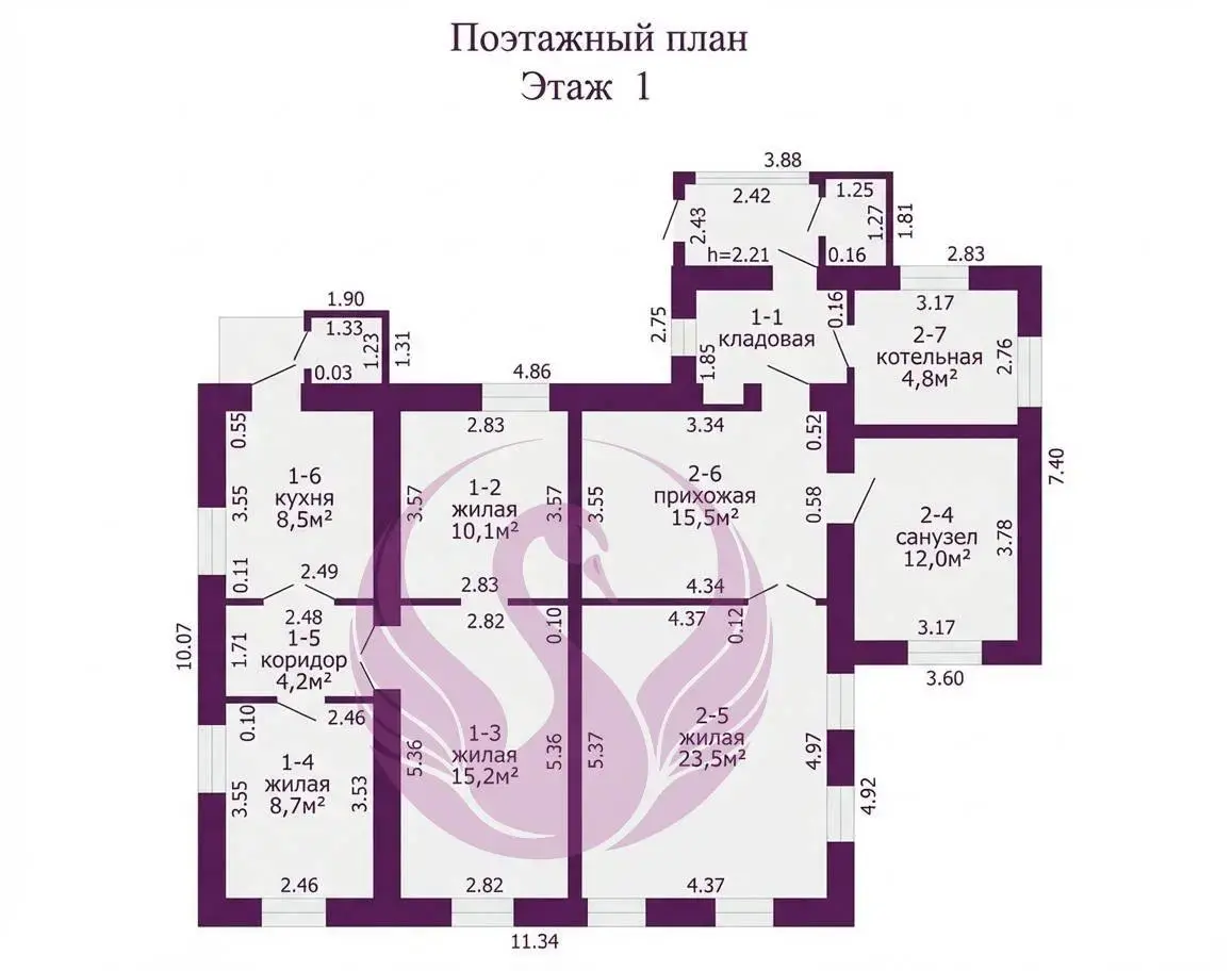 Цена продажи дома, Борисов, пер. Пирогова 2-й, д. 37