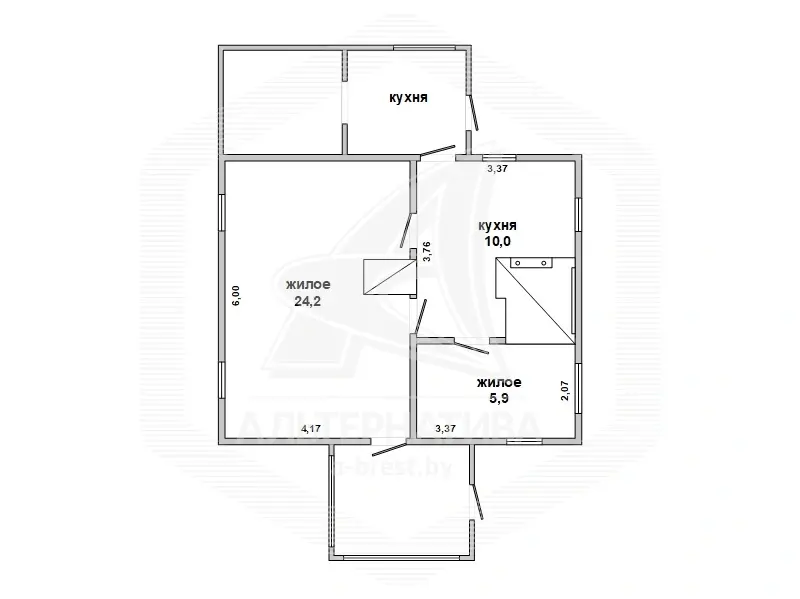 дом, Ревятичи, - лучшее предложение