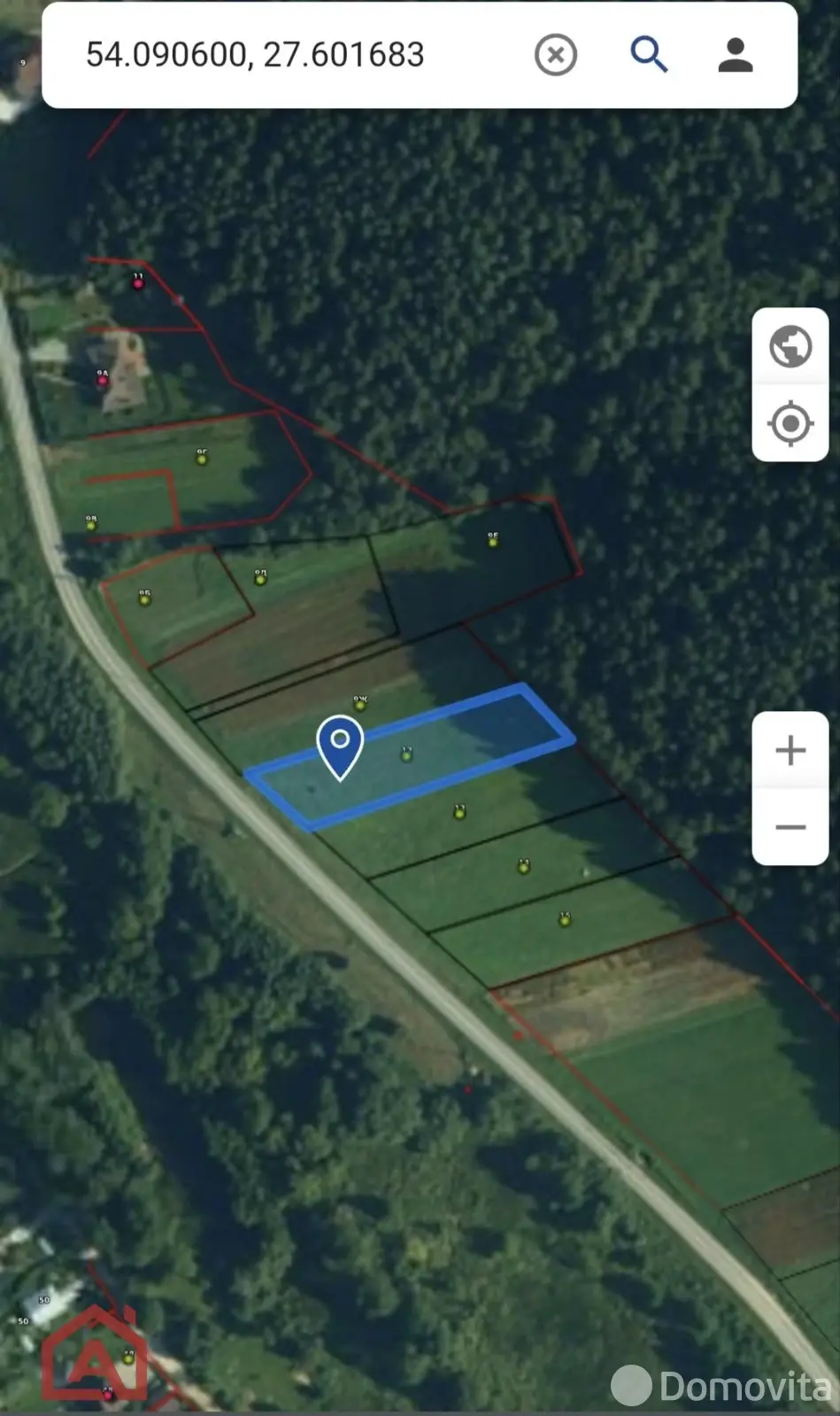 Купить земельный участок, 20.07 соток, Вяча, Минская область, 57000USD, код 571776 - фото 14