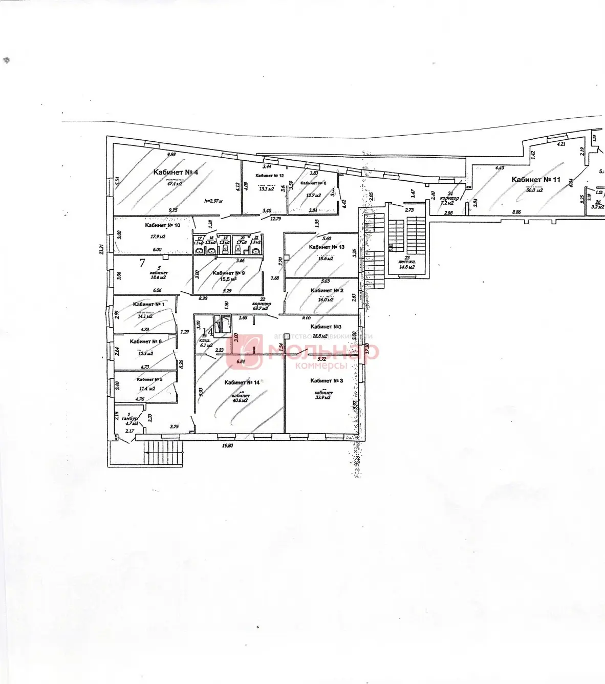 Купить офис на ул. Павла Шпилевского, д. 57 в Минске, 417620USD, код 8750 - фото 11