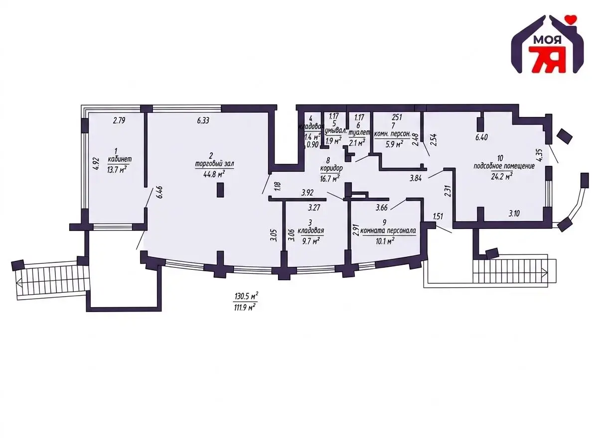 Продажа торговой точки на ул. Городецкая, д. 22 в Минске, 319000USD, код 999094 - фото 5