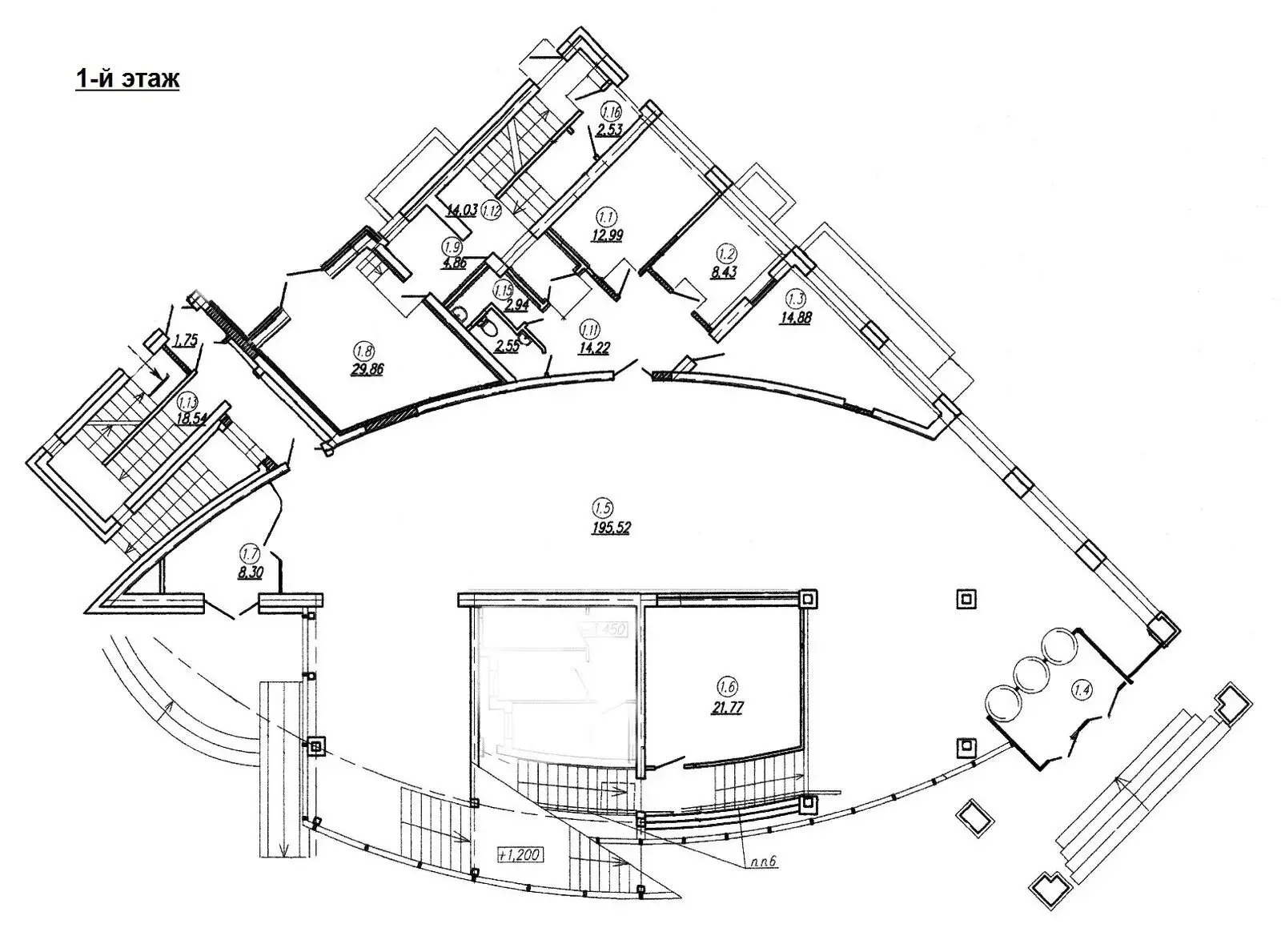 Снять офис на ул. Куйбышева, д. 69/А в Минске, 9452EUR, код 15749 - фото 31
