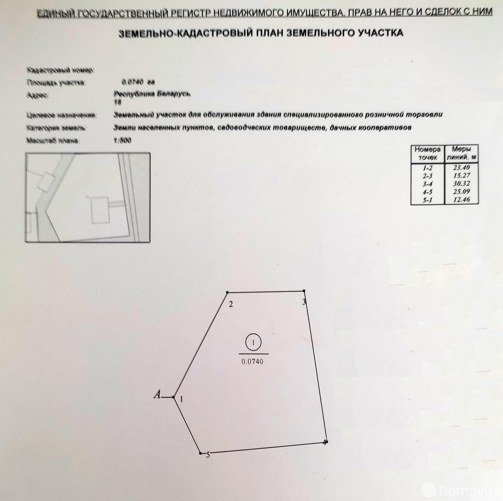 Продажа торгового помещения на ул. Привокзальная, д. 18 в Петришках, 30000USD, код 996917 - фото 5