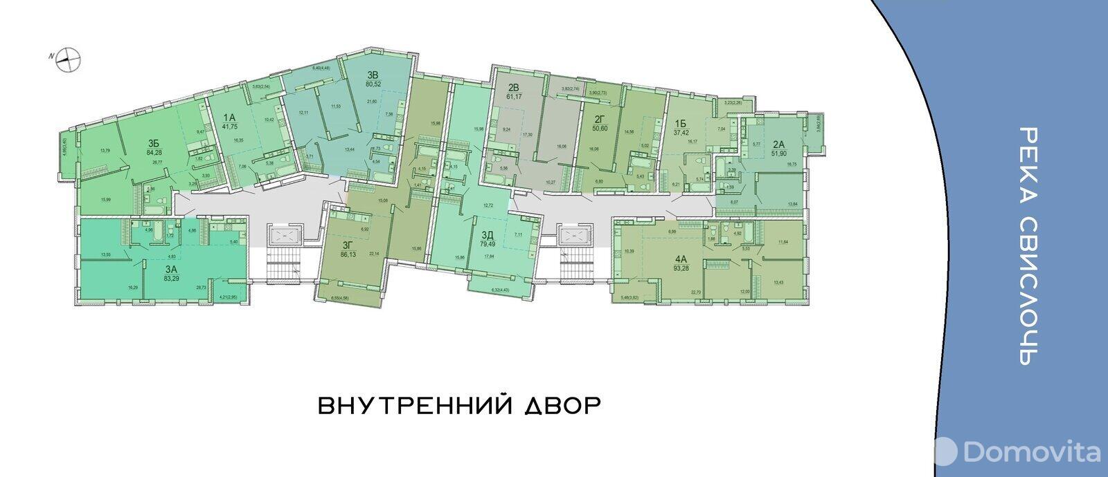 Купить 3-комнатную квартиру в Минске, ул. Нововиленская, д. 51, 131779 USD, код: 965719 - фото 6