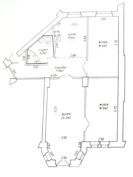 Продажа комнаты в Минске, ул. Свердлова, д. 26, цена 110000 USD, код 7552 - фото 21