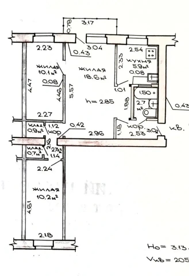 квартира, Минск, пр-т Партизанский, д. 60