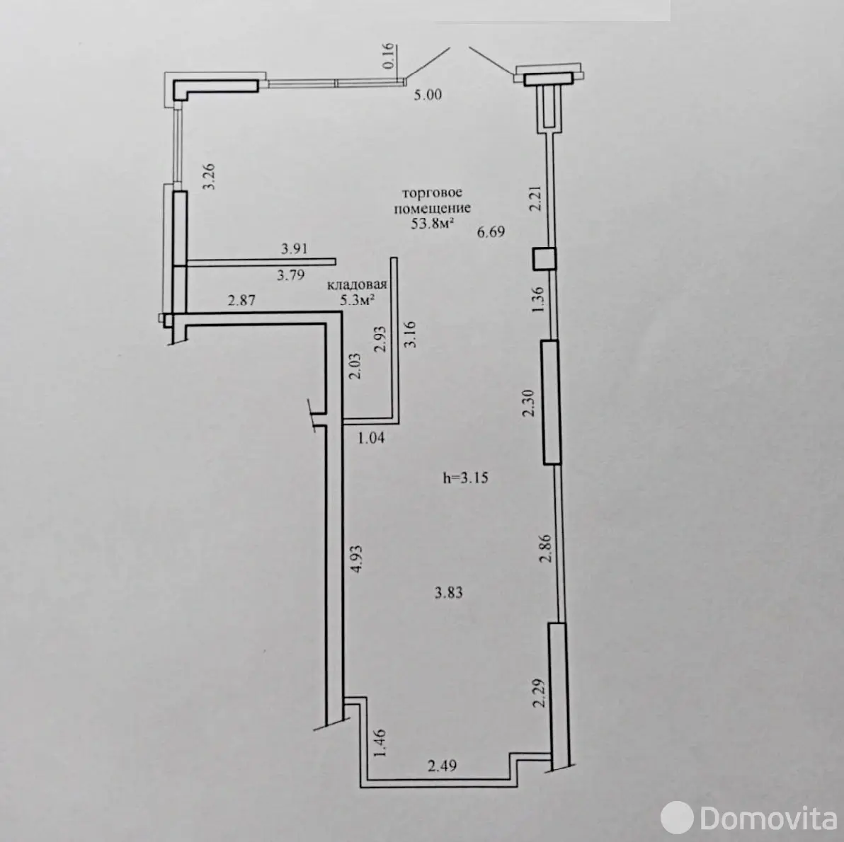Продажа торговой точки на ул. Жореса Алфёрова, д. 14 в Минске, 155000USD, код 997650 - фото 3