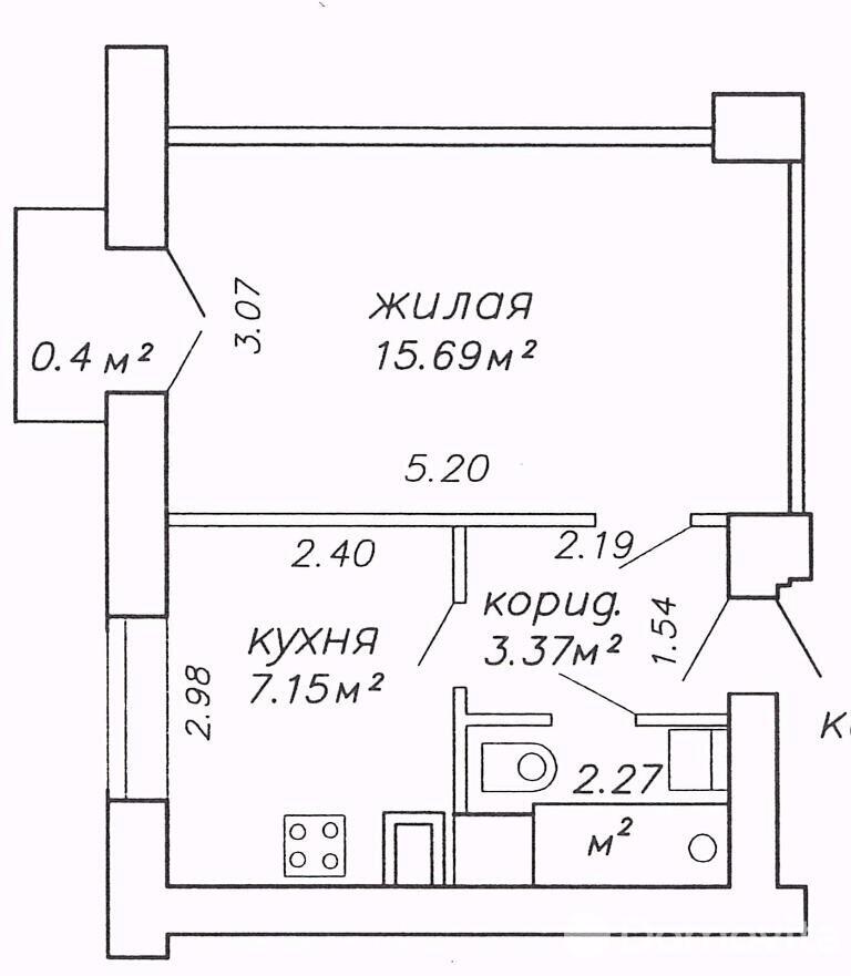 Стоимость продажи квартиры, Минск, ул. Киселева, д. 7