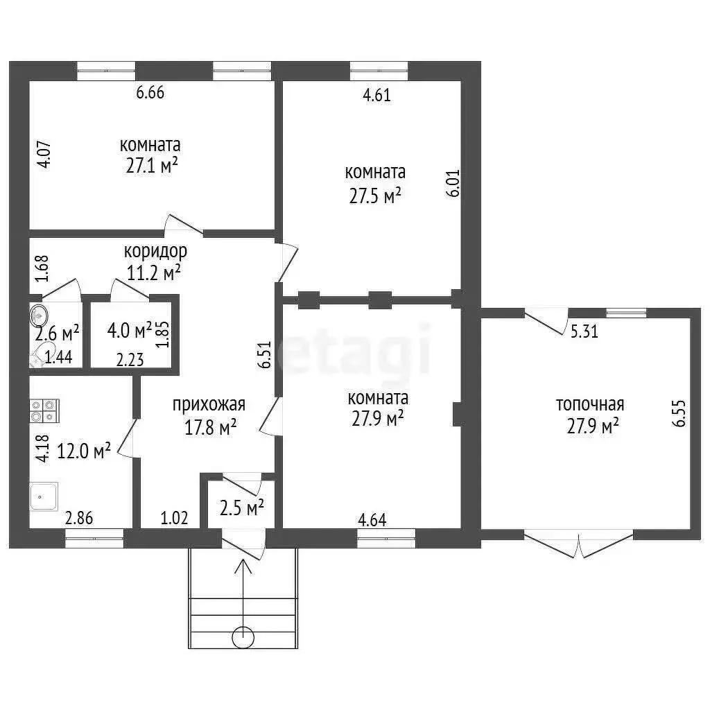 коттедж, Борисов, ул. Труда, д. 46/в, стоимость продажи 389 766 р.