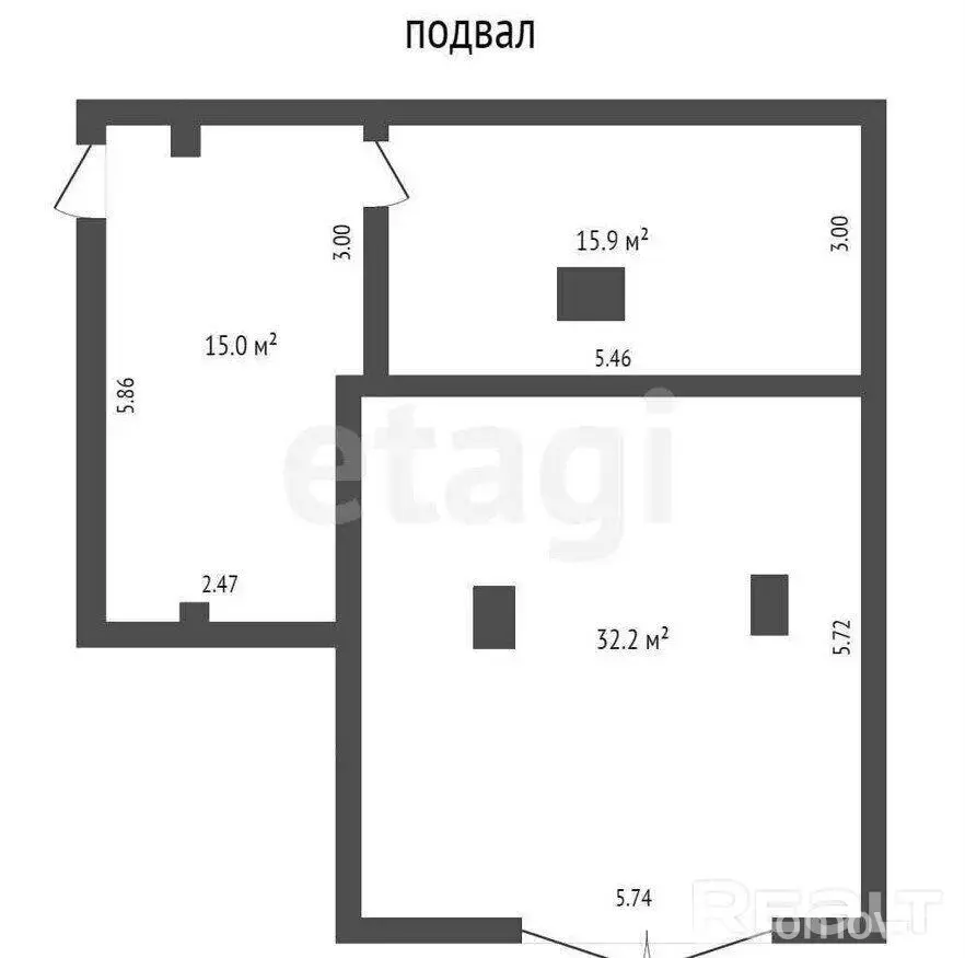 Купить 3-этажную дачу в Свитанак-Перхурово Минская область, 139500BYN, код 185976 - фото 35