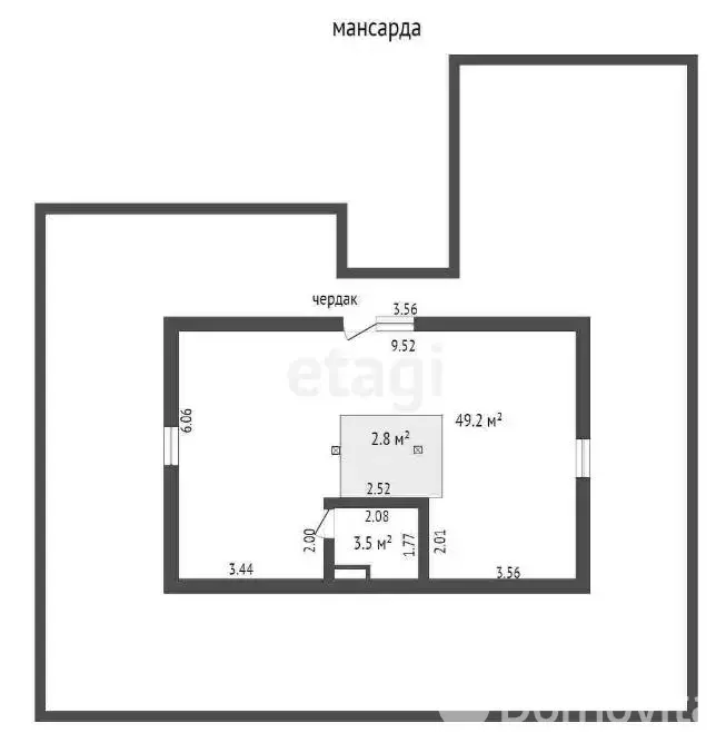 коттедж, Водолей-2010, , стоимость продажи 1 129 423 р.