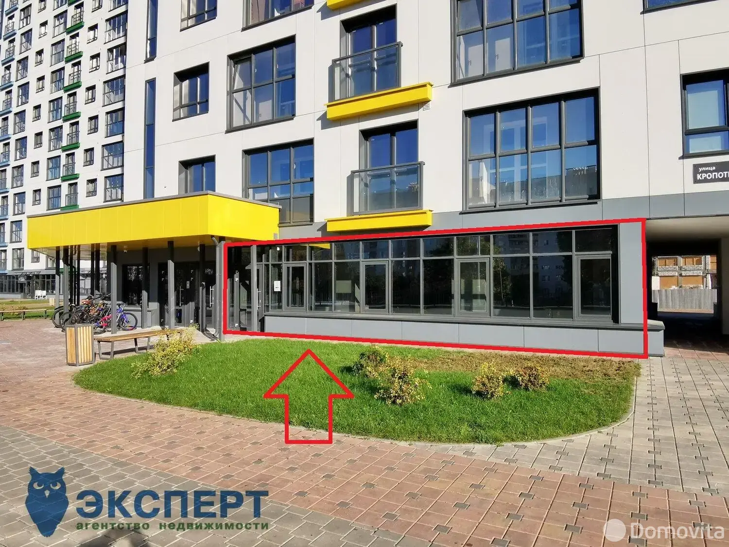 объект сферы услуг, Минск, ул. Кропоткина, д. 59, стоимость аренды 2 705 р./мес.