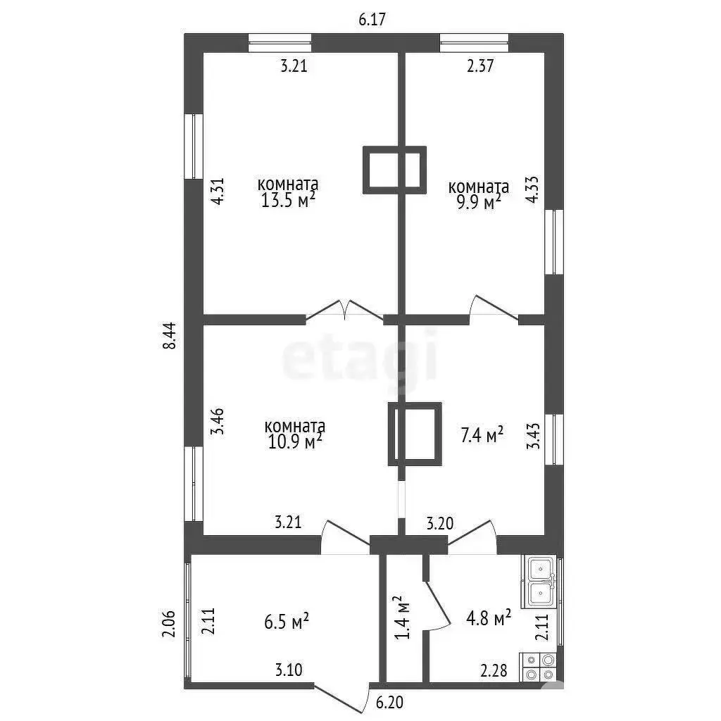 дом, Логойск, ул. Смолевичская, д. 1