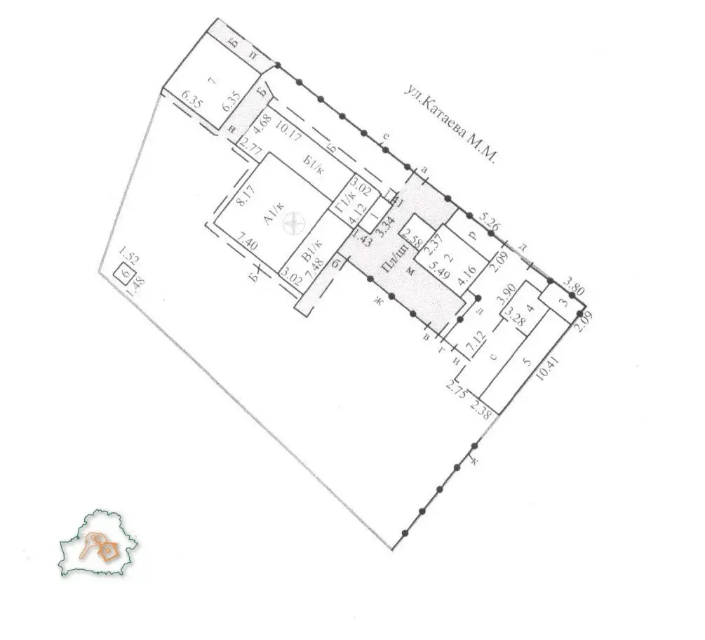 Продажа комнаты в Мозыре, ул. Катаева М.М., д. 1, цена 83440 USD, код 7801 - фото 18