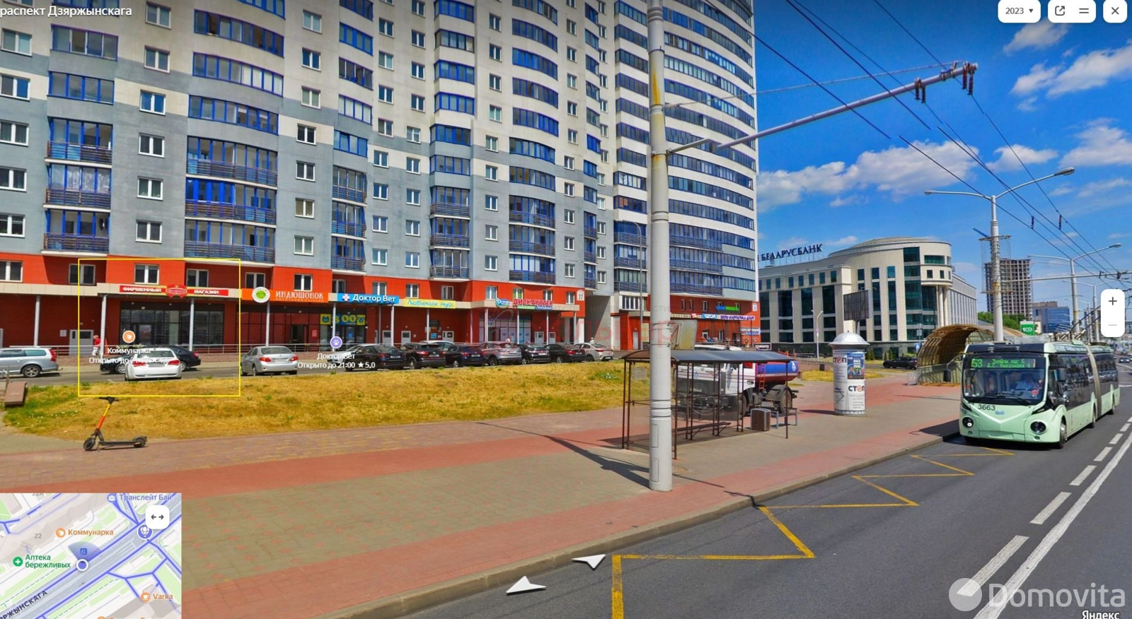 Снять торговую точку на пр-т Дзержинского, д. 22 в Минске, 2853USD, код 967898 - фото 3