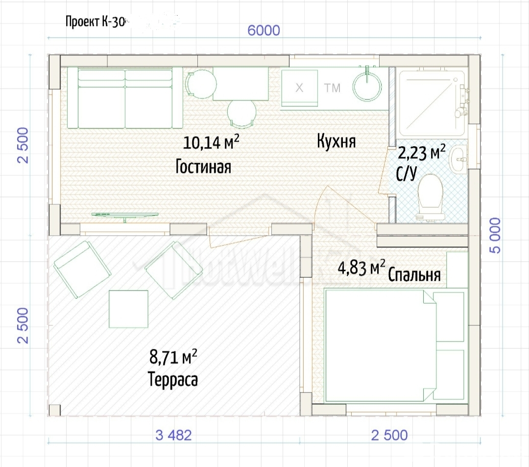 дом, Могилев, пер. Вагнера, д. 38 без посредников
