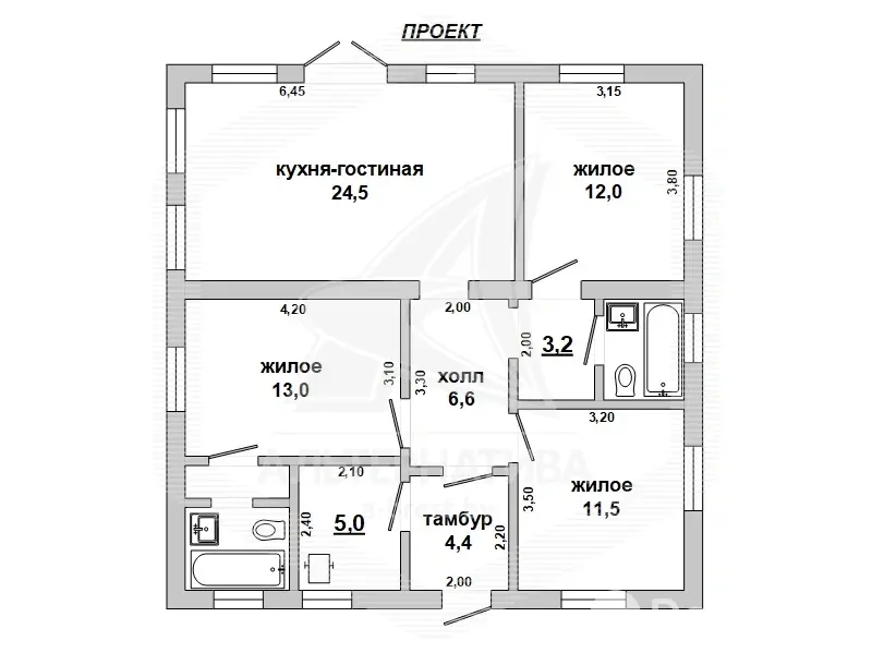 Продажа 1-этажной дачи в Автомобилист-80 Брестская область, 49000USD, код 183824 - фото 23