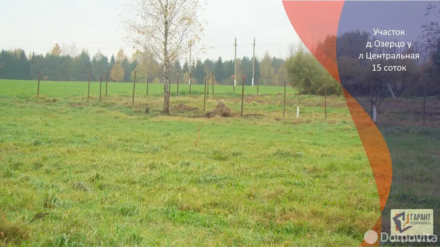 участок, Озерцо, ул. Центральная 