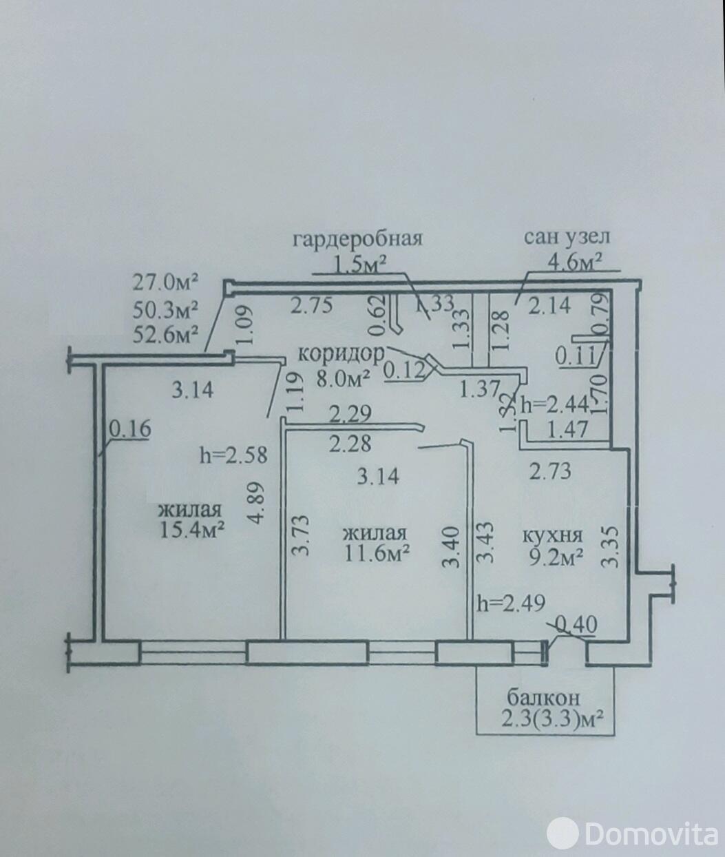 Стоимость продажи квартиры, Витебск, ул. Чкалова, д. 41/1