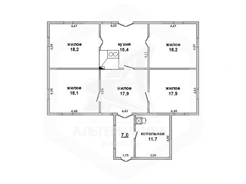 дом, Черняны, 