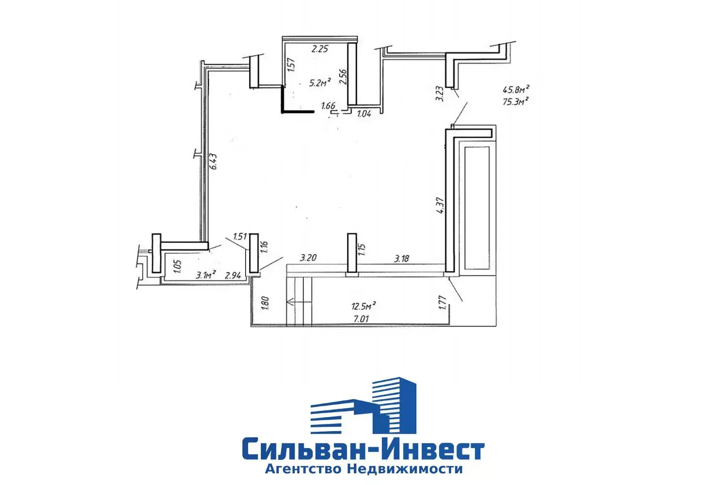 Продажа торговой точки на ул. Михаила Савицкого, д. 3 в Минске, 188250EUR, код 998923 - фото 11