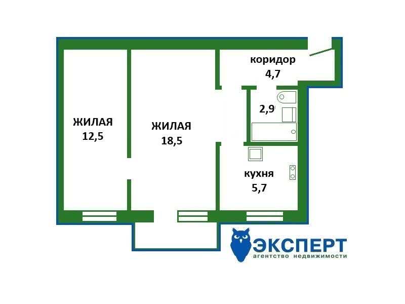 квартира, Минск, ул. Станиславского, д. 14 