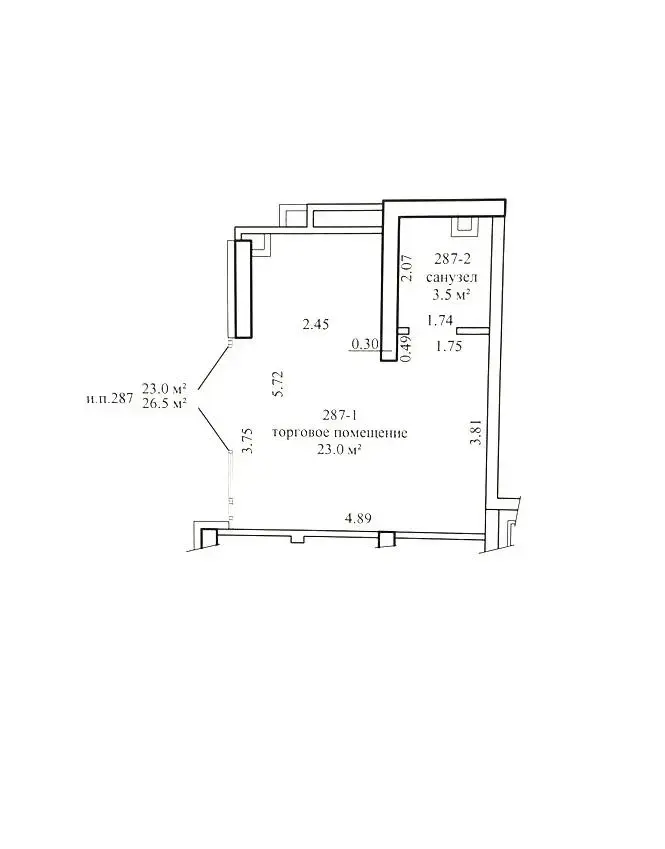 Снять торговую точку на ул. Братская, д. 15 в Минске, 1650BYN, код 968068 - фото 17