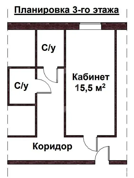 Снять офис на ул. Гикало, д. 1 в Минске, 822BYN, код 17036 - фото 2